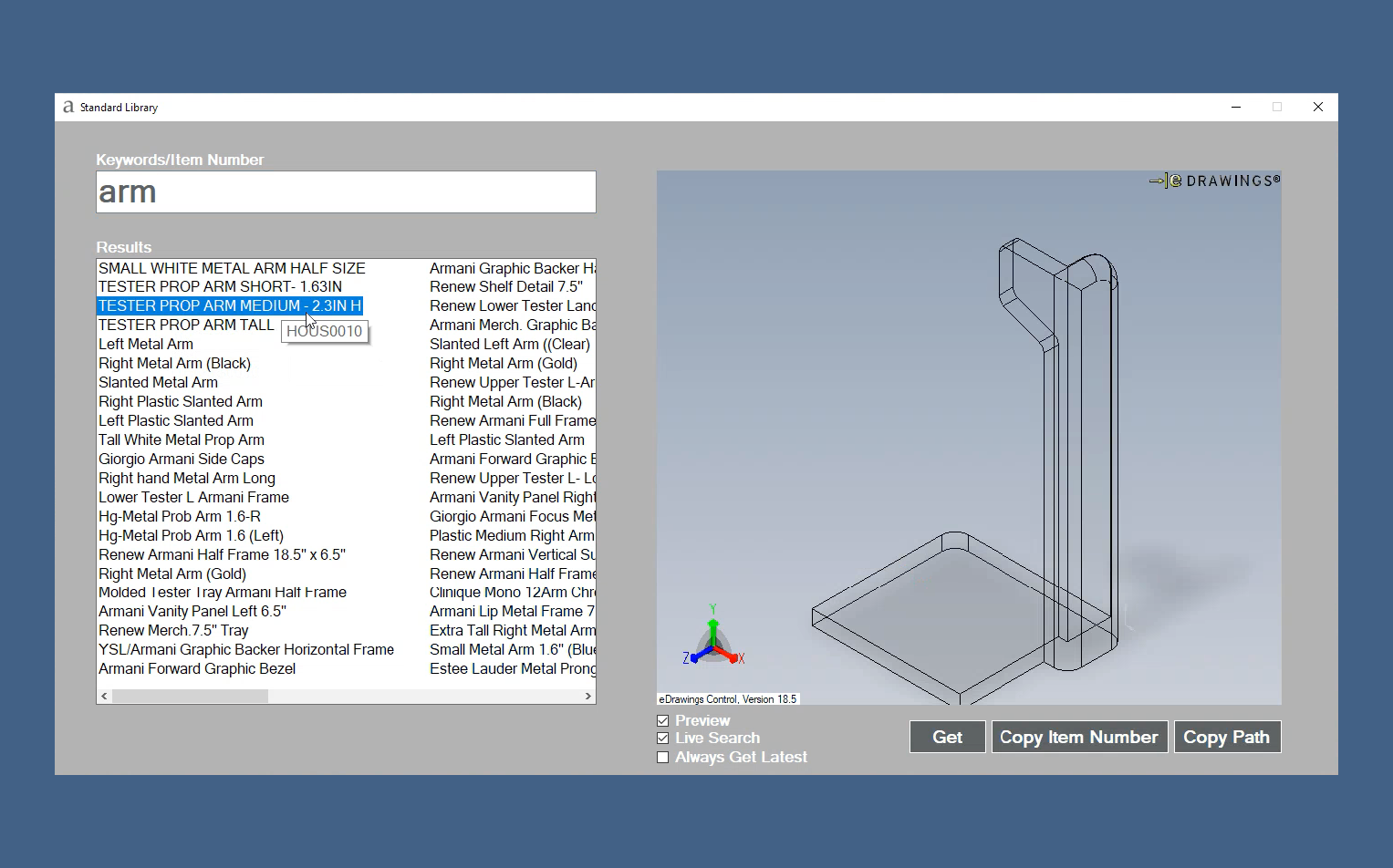 Image of the Component Standard Library Website